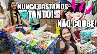 COMPRAS DO MÊS DE ABRILTUDO LOTADO [upl. by Irok]