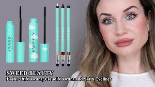 SWEED BEAUTY  Lash Lift Mascara Cloud Mascara and Satin Eyeliner  Makeup Review [upl. by Latricia648]