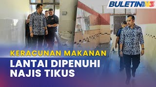 KERACUNAN MAKANAN  Kafeteria MRSM Terendak Ditutup 14 Hari [upl. by Pandora]