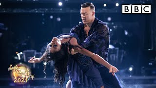 AJ Odudu and Kai Widdrington Rumba to Show Me Heaven by Maria McKee ✨ BBC Strictly 2021 [upl. by Nileuqaj]