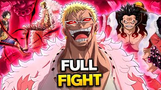 LUFFY vs DOFLAMINGO Full Fight  One Piece [upl. by Loriner]