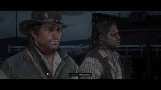 John Admits To Being Frightened Of Seeing Mauser Pistols For The First Time  Red Dead Redemption 2 [upl. by Ayres]