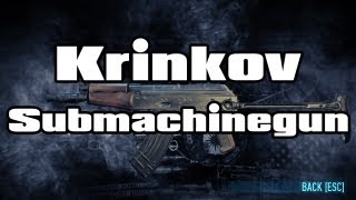 Payday 2 Weapon Demonstration Krinkov Submachinegun [upl. by Layol]