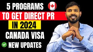 Breaking news  New Canada PR program 2024  GET CANADA PR EASILY IN 2024  Canada IRCC Update 2024 [upl. by Eserehc]