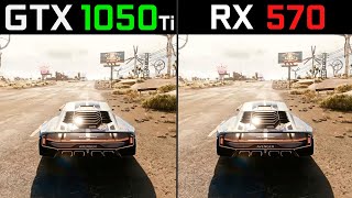 GTX 1050 Ti vs RX 570 8GB in 9 Games [upl. by Jemie]