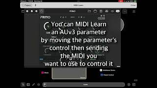 Loopy Pro MIDI Learn With Parameter Discovery [upl. by Guyer]