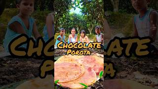 chocolate parantha shortvideo viralvideo food cooking recipe MaMeyerRannaghar1 [upl. by Sivatnod955]