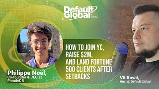 How to Join YC Raise 2M and Land Fortune 500 Clients After Setbacks [upl. by Grega]