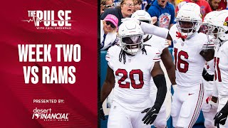 The Pulse Week 2 vs Los Angles Rams  Arizona Cardinals [upl. by Wenz]