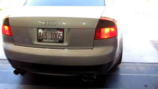 B6 A4 30 LED rear turn signal demo [upl. by Jenine858]