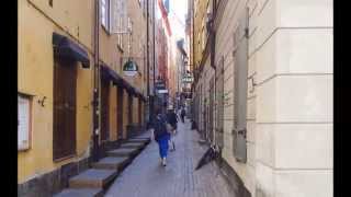 Promenad i Gamla Stan Stockholm [upl. by Yartnod]