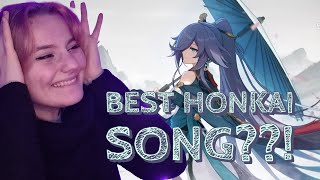 my new FAVORITE song 〔NEW HONKAI PLAYER〕REACTS to Sennen No Hane  Fu Hua Theme Song [upl. by Aznola666]