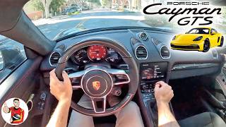 What Its Like to Live with a Porsche 718 Cayman GTS 40 POV [upl. by Ldnek182]