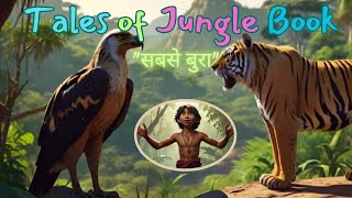 Tales Of Jungle Book  quotसबसे बुराquot  hindi kahania mogli cartoon  viral kahania [upl. by Annauqaj]