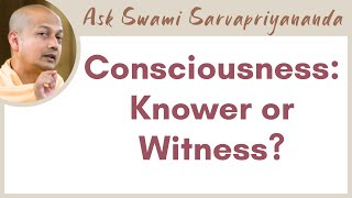 Who am I if not the knower  Swami Sarvapriyananda [upl. by Ytnom]