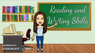 Reading and Writing SkillsDefinition Exemplification and Classification [upl. by Oicafinob]