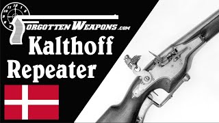 Kalthoff 30Shot Flintlock The First Repeating Firearm Used in War 1659 [upl. by Ear]