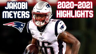 Jakobi Meyers 20202021 Highlights [upl. by Cadel]