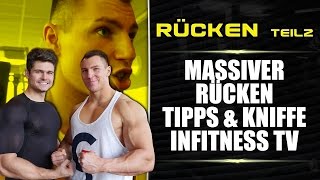 Massiver Muskelaufbau mit Rückentipps von InFitness TV Teil 2 Training  DanielGildner com [upl. by Cibis]