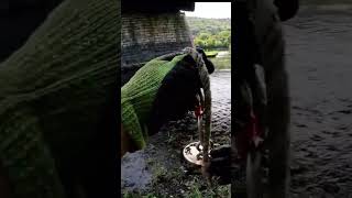 WHAT THE WHAT Railroad Finds Magnet Fishing in Athens Pennsylvania on the Chemung River Trains [upl. by Aizitel]