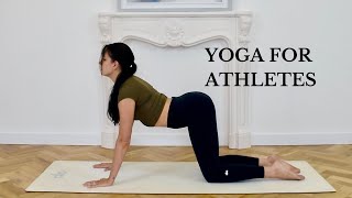 20 Min Yoga For Beginners amp Athletes  Gentle Flow For Full Body Flexibility [upl. by Atinit]