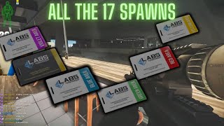 ALL THE 17 Colored Keycard Spawns In Labs [upl. by Larrie767]