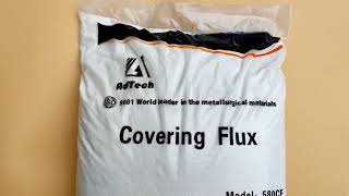 Covering Flux for Aluminum Melting in Foundry [upl. by Cann567]