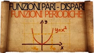 Simmetrie e Periodicità  Funzioni Pari  Funzioni Dispari  Funzioni Periodiche [upl. by Lynde222]