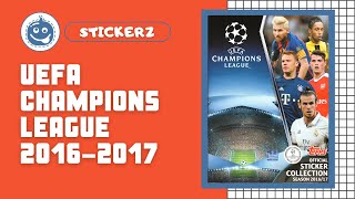 Álbum de figurinhas  UEFA Champions League 2016  2017 [upl. by Trever]