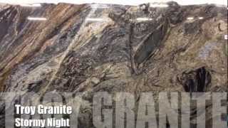 Stormy Night Granite Countertop by Troy granite [upl. by Arella]