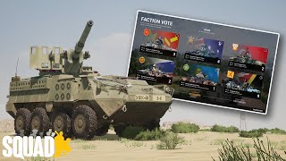 GAMECHANGING UPDATE New Vehicles Map Voting amp MORE in Squads Newest Patch  Full v72 Patch Notes [upl. by Landahl391]