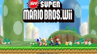 Wii Longplay 021 New Super Mario Bros Wii Part 2 of 3 [upl. by Burl]