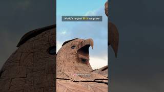 ‼️World’s largest eagle statue🔥📍Jatayu Earths Center Kollam Kerala jatayuearthcenter jatayu [upl. by Laniger]