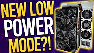 BITMAINS BRAND NEW ASIC Low Power Mode Firmware Update [upl. by Nort67]