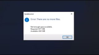 FIX quotError There are no more filesquot in Windows [upl. by Strohl]