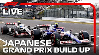 LIVE Japanese Grand Prix BuildUp and Drivers Parade [upl. by Ardeha]