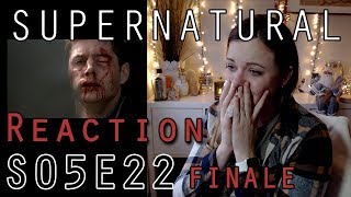 Supernatural Reaction 5x22 Finale  DakaraJayne [upl. by Chet356]