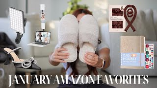 JANUARY AMAZON FAVORITES  fashion beauty Alix Earle light and more [upl. by Cyrus]