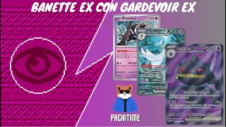 Banette Ex Con Gardevoir Ex Item Lock Deck List Pokémon TCG Twiligth Masquerade [upl. by Hastie]