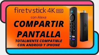 Compartir pantalla desde un smartphone ANDROID y iPHONE a un Amazon Fire TV [upl. by Bergquist]