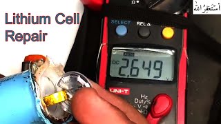 How To Repair Dead Lithium Battery At Home Dead LiIon Battery Repair 🔋🔋🔋 DIY [upl. by Eissen104]