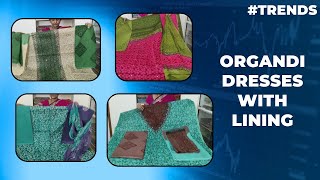 Organdi Dress With Lining By Anitha Reddy \\ Trends block prints\\ [upl. by Dnomsad699]