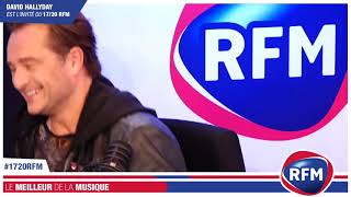 David Hallyday en interview dans le 1720 RFM de Pat Angeli et MariePierre Schembri [upl. by Morganica]