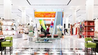 INSIDE SAKS FIFTH DEPARTMENT STORE  NEW YORK CITY 2024 SaksFifth [upl. by Bonnibelle]