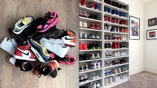 How to Use Ikea Shelves to Build a Sneaker Closet  Tutorial [upl. by Bushore546]