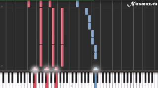 Edward Cullen  Bellas Lullaby Cумерки Piano Tutorial Synthesia  Sheets  MIDI [upl. by Haimorej]