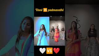 Vinni🆚padmavati🤍🆚❤️ comment your favourite🌈lovetrendingshortslike and subscribe🤌 [upl. by Yerga]