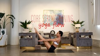 Core Strengthening Yoga Flow [upl. by Thadeus708]