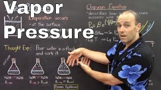 Gen Chem II  Lec 4  Phase Changes I  Vapor Pressure [upl. by Tybi]