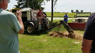 Hueston Woods State Park Ohio Willys Backhoe Jeep Demonstration May 2024 [upl. by Bearce]